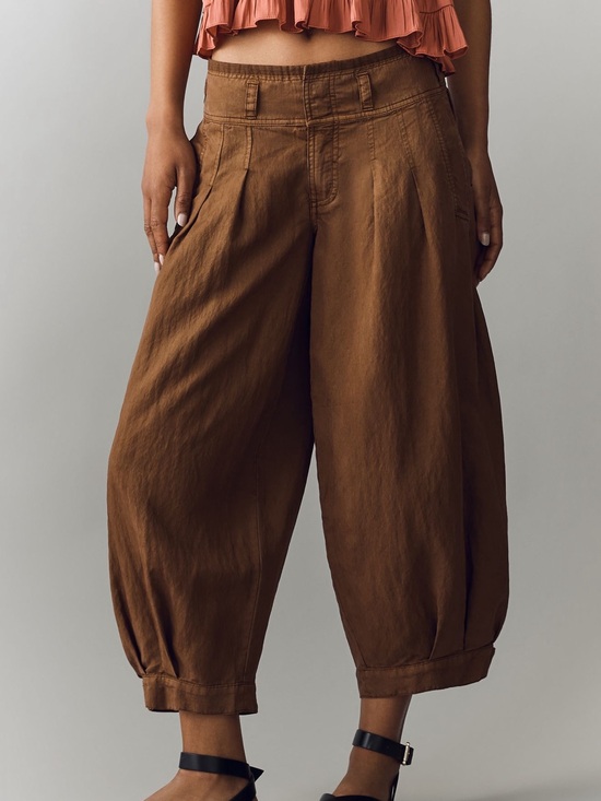 Pilcro Pants - Anthropologie Pilcro Balloon Jogger Pants SOLD OUT NWT light weight drapey flowy
